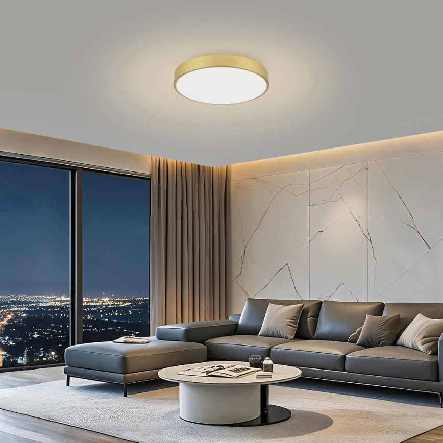 Brilagi - LED Stropní svítidlo POOL LED/60W/230V 3000/4000/6000K pr. 60 cm zlatá