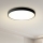 Brilagi - LED Stropní svítidlo POOL LED/60W/230V 3000/4500/6000K pr. 60 cm černá