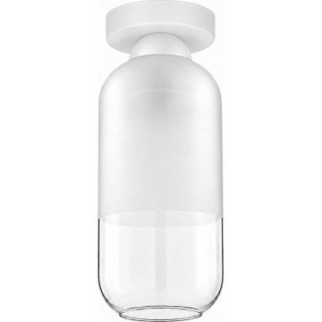 BRILAGI - LED Stropní svítidlo RETRO GLASS 1xE27/60W/230V pr. 14 cm bílá