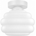 BRILAGI - LED Stropní svítidlo RETRO GLASS 1xE27/60W/230V pr. 20 cm bílá/bílá