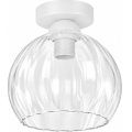 BRILAGI - LED Stropní svítidlo RETRO GLASS 1xE27/60W/230V pr. 25 cm bílá/čirá