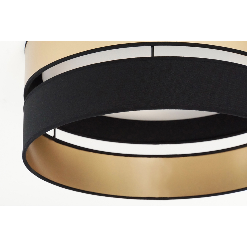 Brilagi - LED Stropní svítidlo ROYAL LED/24W/230V pr. 45 cm černá/zlatá