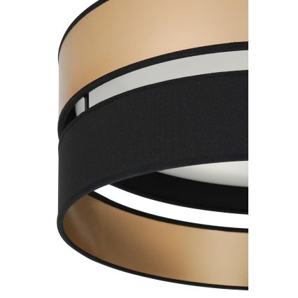 Brilagi - LED Stropní svítidlo ROYAL LED/24W/230V pr. 45 cm černá/zlatá