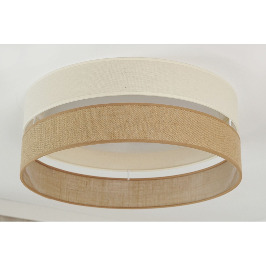 Brilagi - LED Stropní svítidlo ROYAL YUTE LED/24W/230V pr. 45 cm béžová/krémová