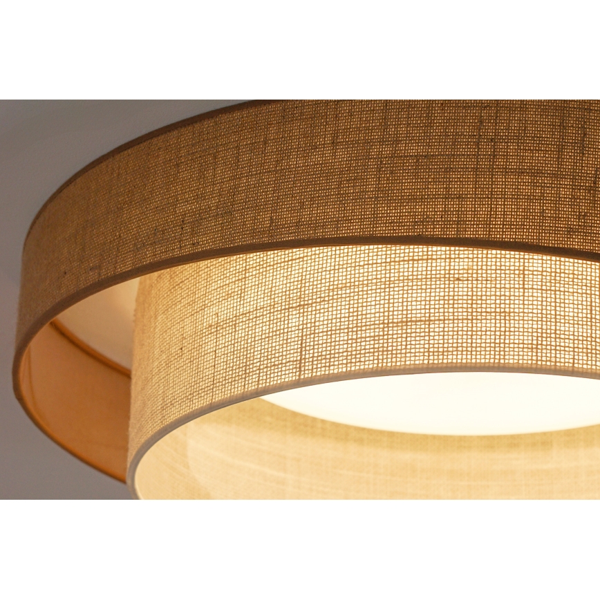 Brilagi - LED Stropní svítidlo SHINE LED/24W/230V pr. 60 cm béžová/krémová