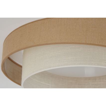 Brilagi - LED Stropní svítidlo SHINE LED/24W/230V pr. 60 cm béžová/krémová