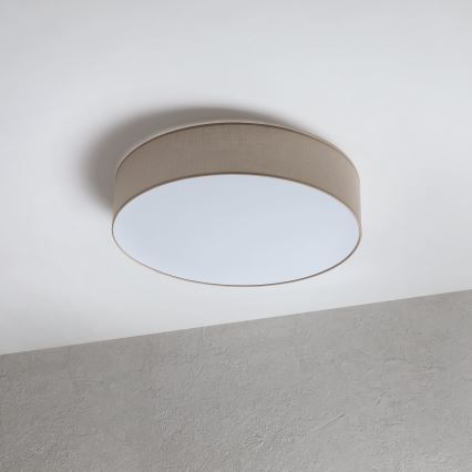 Brilagi - LED Stropní svítidlo SIRIJA 4xE27/15W/230V pr. 60 cm béžová