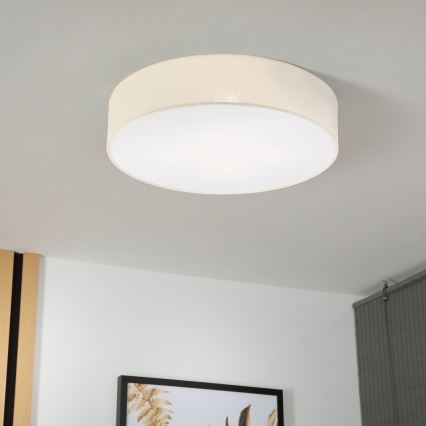 Brilagi - LED Stropní svítidlo SIRIJA 4xE27/15W/230V pr. 60 cm krémová