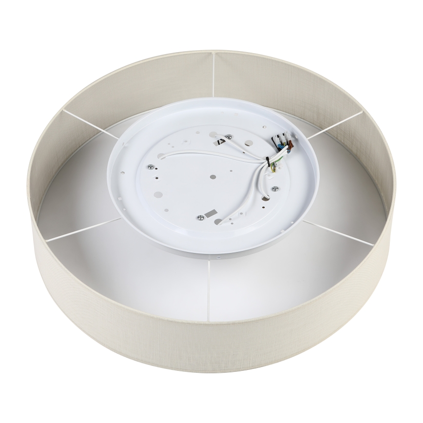 Brilagi - LED Stropní svítidlo SIRIJA 4xE27/15W/230V pr. 60 cm krémová