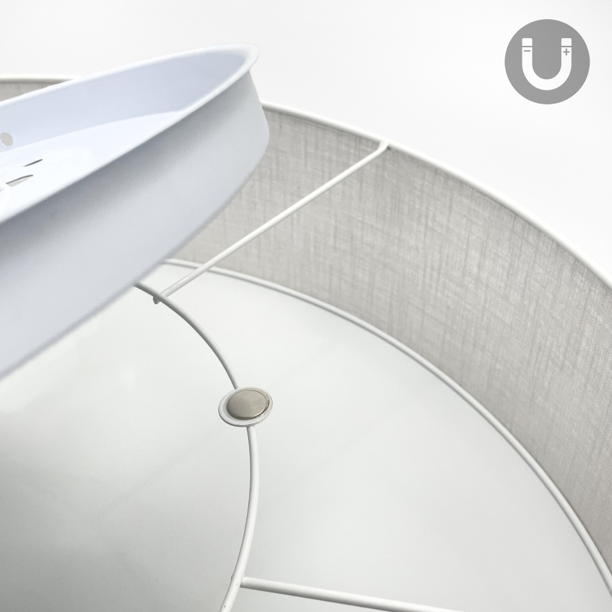 Brilagi - LED Stropní svítidlo SIRIJA 6xE27/15W/230V pr. 80 cm bílá