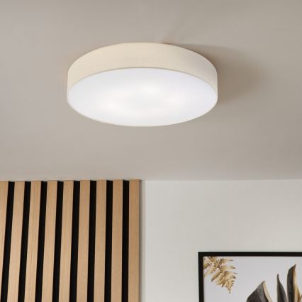 Brilagi - LED Stropní svítidlo SIRIJA 6xE27/15W/230V pr. 80 cm krémová