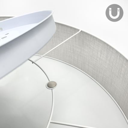 Brilagi - LED Stropní svítidlo SIRIJA 6xE27/60W/230V pr. 80 cm bílá