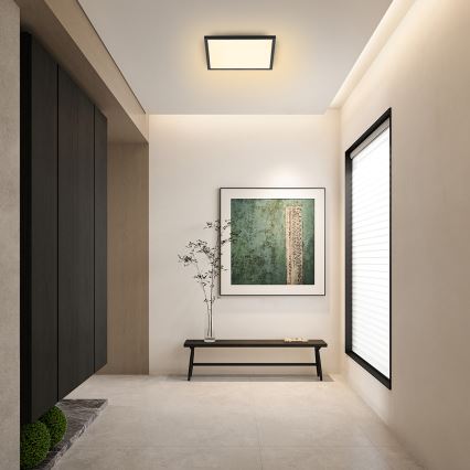 Brilagi - LED Stropní svítidlo SLIMFRAME LED/25W/230V 30x30 cm černá