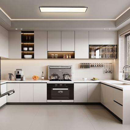 Brilagi - LED Stropní svítidlo SLIMFRAME LED/58W/230V 120x30 cm černá
