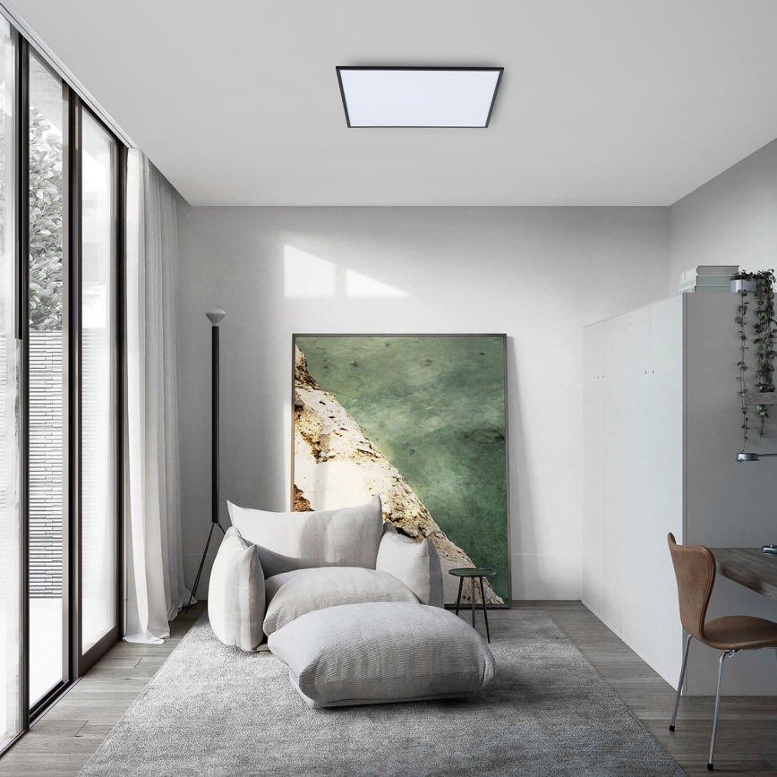 Brilagi - LED Stropní svítidlo SLIMFRAME LED/58W/230V 60x60 cm černá