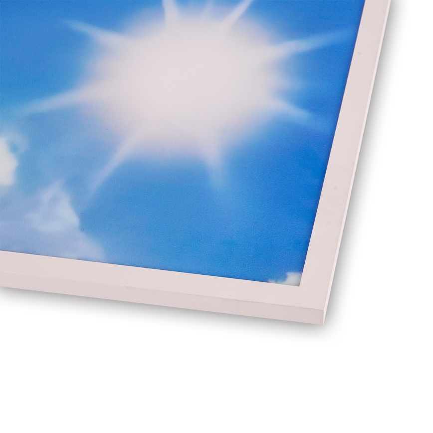 Brilagi - LED Stropní svítidlo SLIMFRAME LED/58W/230V 60x60 cm stříbrná/modrá