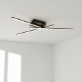 BRILAGI - LED Stropní svítidlo STRIPES LED/30W/230V 51x78 cm černá