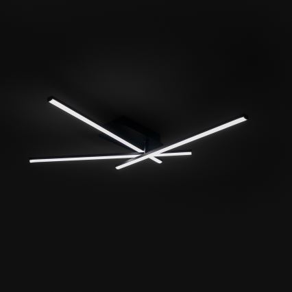 Brilagi - LED Stropní svítidlo STRIPES LED/30W/230V 51x78 cm černá