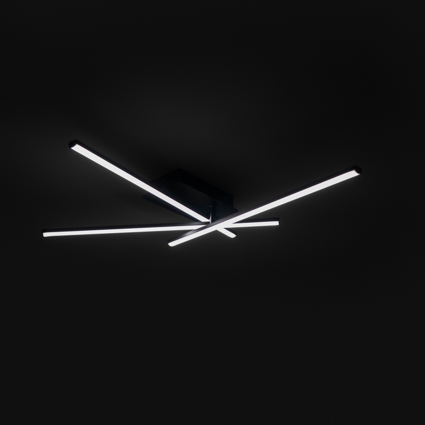 Brilagi - LED Stropní svítidlo STRIPES LED/30W/230V 51x78 cm černá