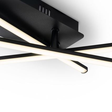 Brilagi - LED Stropní svítidlo STRIPES LED/30W/230V 51x78 cm černá
