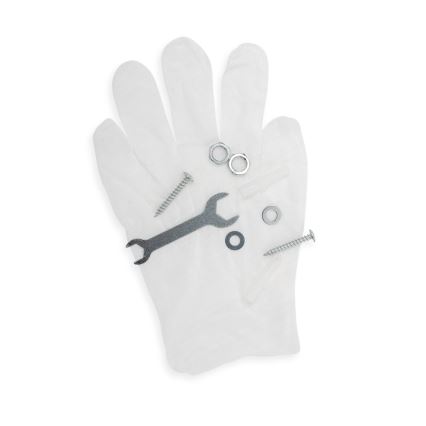 Brilagi - LED Stropní svítidlo STRIPES LED/30W/230V 51x78 cm černá