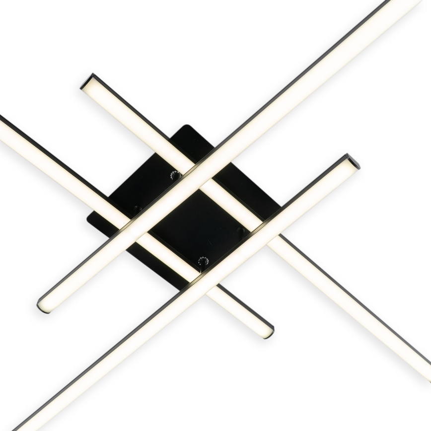 Brilagi - LED Stropní svítidlo STRIPES LED/37W/230V 68x68 cm černá