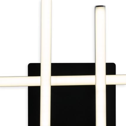 Brilagi - LED Stropní svítidlo STRIPES LED/37W/230V 68x68 cm černá