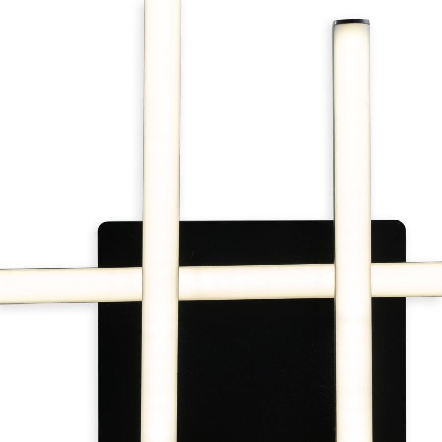 Brilagi - LED Stropní svítidlo STRIPES LED/37W/230V 68x68 cm černá