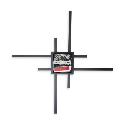 Brilagi - LED Stropní svítidlo STRIPES LED/37W/230V 68x68 cm černá