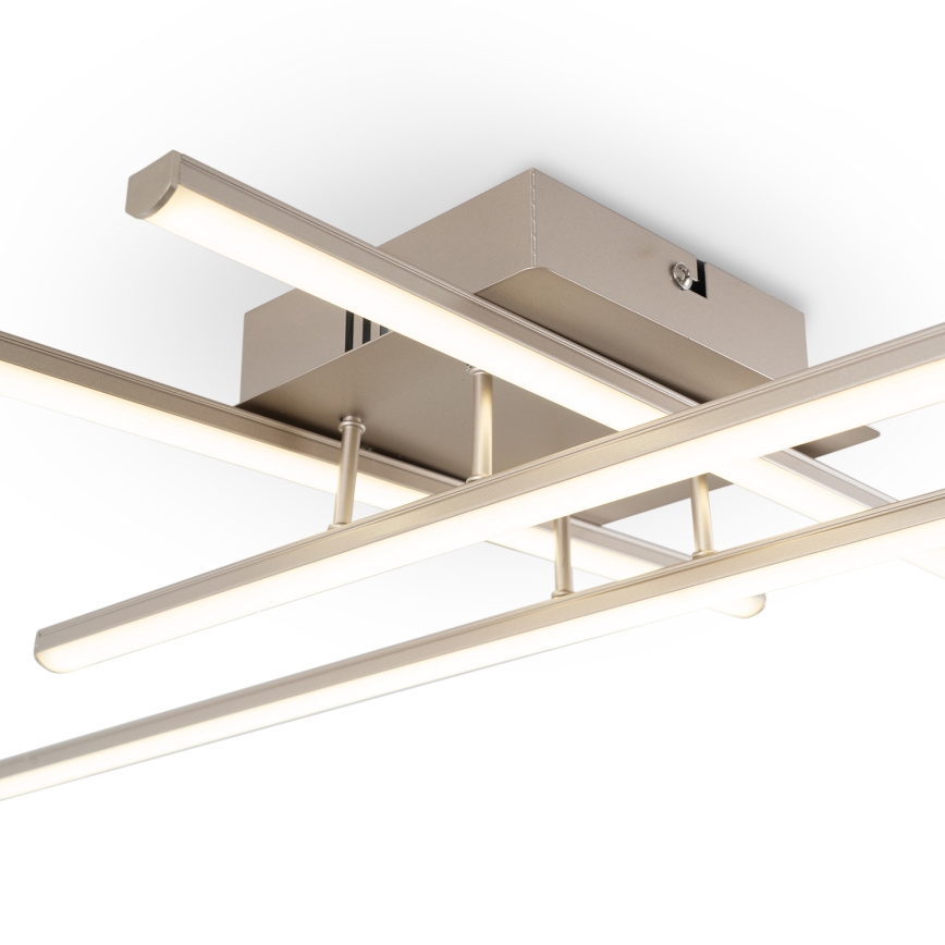 Brilagi - LED Stropní svítidlo STRIPES LED/37W/230V 68x68 cm stříbrná