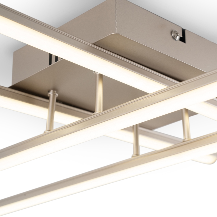 Brilagi - LED Stropní svítidlo STRIPES LED/37W/230V 68x68 cm stříbrná