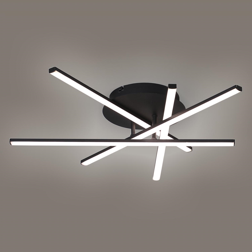 Brilagi - LED Stropní svítidlo STRIPES LED/40W/230V 60x60 cm černá