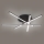 Brilagi - LED Stropní svítidlo STRIPES LED/40W/230V 60x60 cm černá