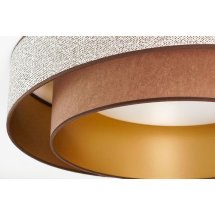 Brilagi - LED Stropní svítidlo VEGAS SHINE LED/24W/230V pr. 60 cm hnědá