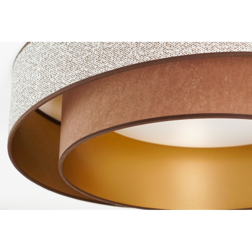 Brilagi - LED Stropní svítidlo VEGAS SHINE LED/24W/230V pr. 60 cm hnědá