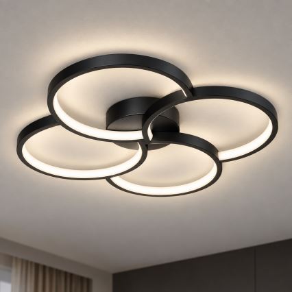 BRILAGI - LED Stropní svítidlo VELO LED/42W/230V 4000K pr. 52 cm černá