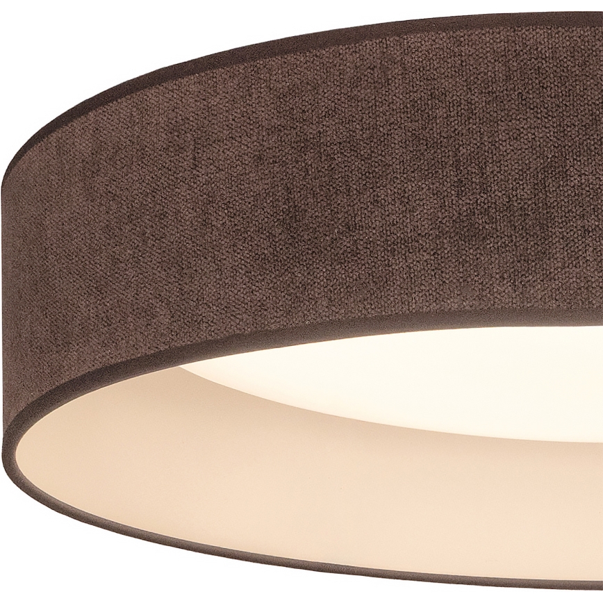 BRILAGI - LED Stropní svítidlo VELVET SIMPLE LED/24W/230V 3000K pr. 45 cm hnědá
