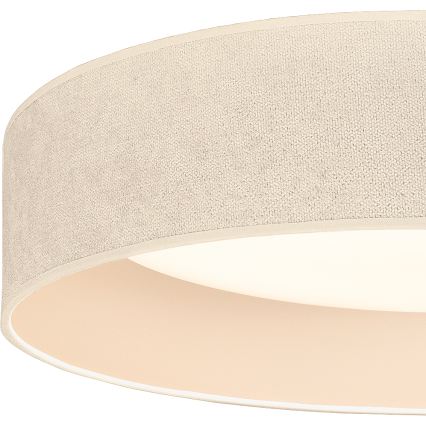 Brilagi - LED Stropní svítidlo VELVET SIMPLE LED/24W/230V 3000K pr. 45 cm krémová
