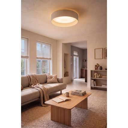 Brilagi - LED Stropní svítidlo VELVET SIMPLE LED/24W/230V 3000K pr. 45 cm krémová