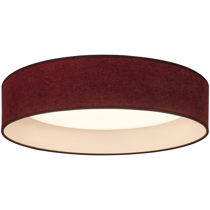 Brilagi - LED Stropní svítidlo VELVET SIMPLE LED/24W/230V 3000K pr. 45 cm vínová