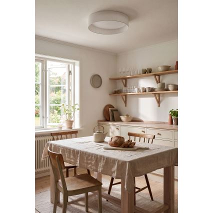 Brilagi - LED Stropní svítidlo VELVET SIMPLE LED/24W/230V 4000K pr. 45 cm bílá