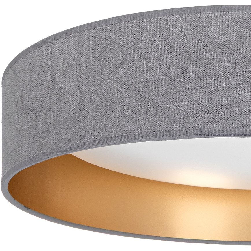 Brilagi - LED Stropní svítidlo VELVET SIMPLE LED/24W/230V 4000K pr. 45 cm šedá/zlatá