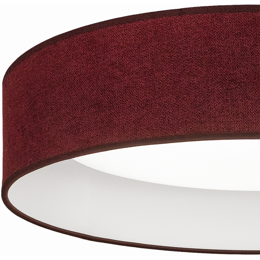 BRILAGI - LED Stropní svítidlo VELVET SIMPLE LED/24W/230V 4000K pr. 45 cm vínová