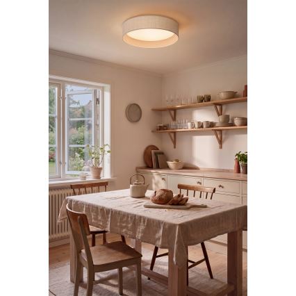 Brilagi - LED Stropní svítidlo VELVET SIMPLE LED/36W/230V 3000K pr. 55 cm bílá