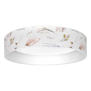 Brilagi - LED Stropní svítidlo VELVET SIMPLE LED/36W/230V 3000K pr. 55 cm bílá/květiny