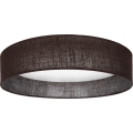Brilagi - LED Stropní svítidlo VELVET SIMPLE LED/36W/230V 3000K pr. 55 cm hnědá