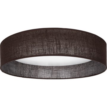Brilagi - LED Stropní svítidlo VELVET SIMPLE LED/36W/230V 3000K pr. 55 cm hnědá