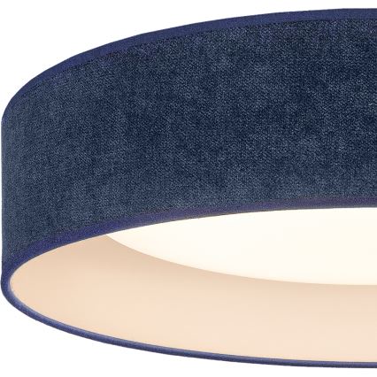 Brilagi - LED Stropní svítidlo VELVET SIMPLE LED/36W/230V 3000K pr. 55 cm modrá