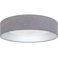 Brilagi - LED Stropní svítidlo VELVET SIMPLE LED/36W/230V 3000K pr. 55 cm šedá