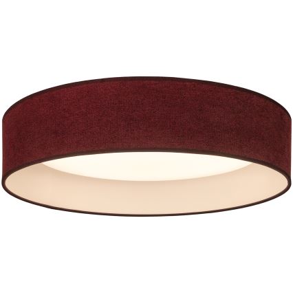 Brilagi - LED Stropní svítidlo VELVET SIMPLE LED/36W/230V 3000K pr. 55 cm vínová